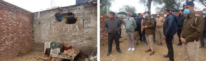 दीवार तोड़कर बैंक में दाखिल हुए चोर, तिजोरी पर चलाया कटर, गहरी नींद में सोया रहा गार्ड