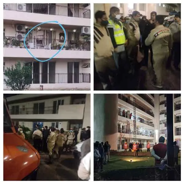 गुरुग्राम में बड़ा हादसा, मदद के लिए पहुंचे शाह सतनाम जी ग्रीन एस वेलफेयर फोर्स  विंग के मेंबर्स