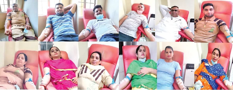 मनीला की साध-संगत ने लगाया रक्तदान कैंप, किया 49 यूनिट रक्तदान