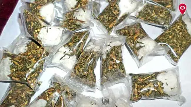करोड़ों रुपए मूल्य के नशीले पदार्थ भट्टी में झौंके