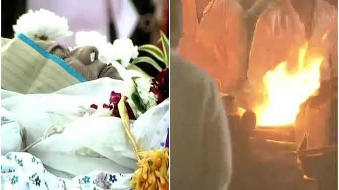 लता मंगेशकर पंच तत्व में विलीन