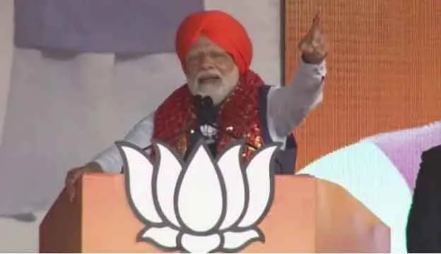 भाजपा पंजाब में सही विकल्प के रूप में सामने आई है: पीएम नरेंद्र मोदी
