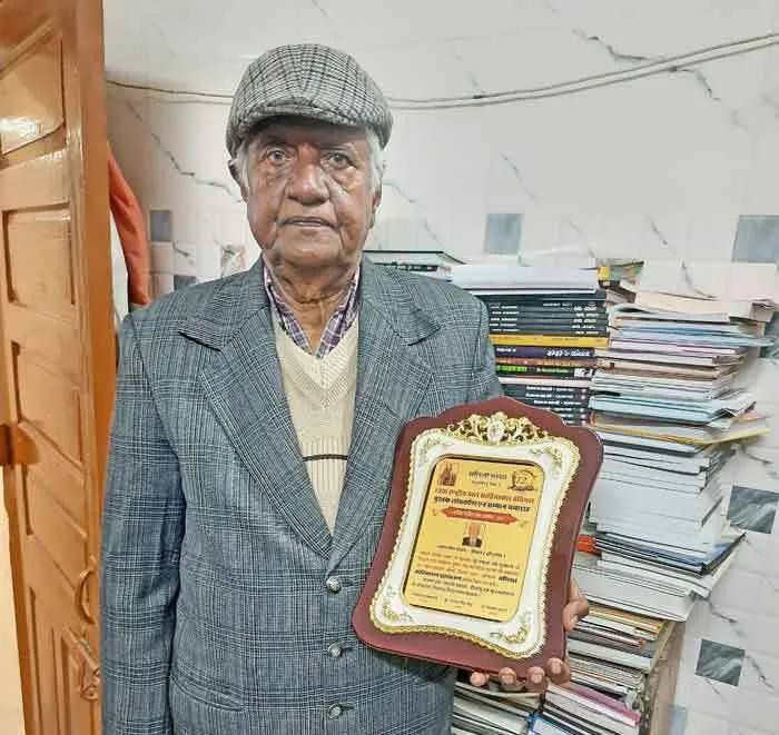 प्रोफेसर अमृत लाल मदान को मिला सलिला साहित्य रत्न सम्मान