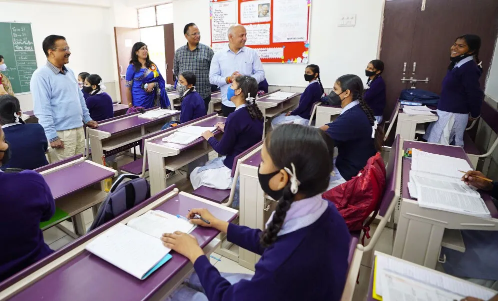दिल्ली में 12430 नए स्मार्ट क्लासरूम का हुआ उद्घाटन