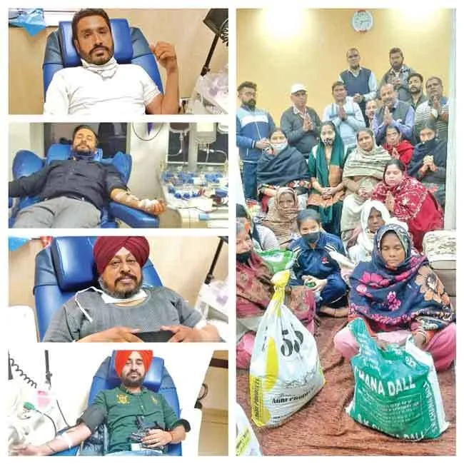 38 ट्रयू ब्लॅड पंपों ने किया रक्तदान