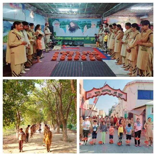 पक्षी उद्धार मुहिम: साध-संगत ने की पक्षियों के लिए दाने-पानी की व्यवस्था