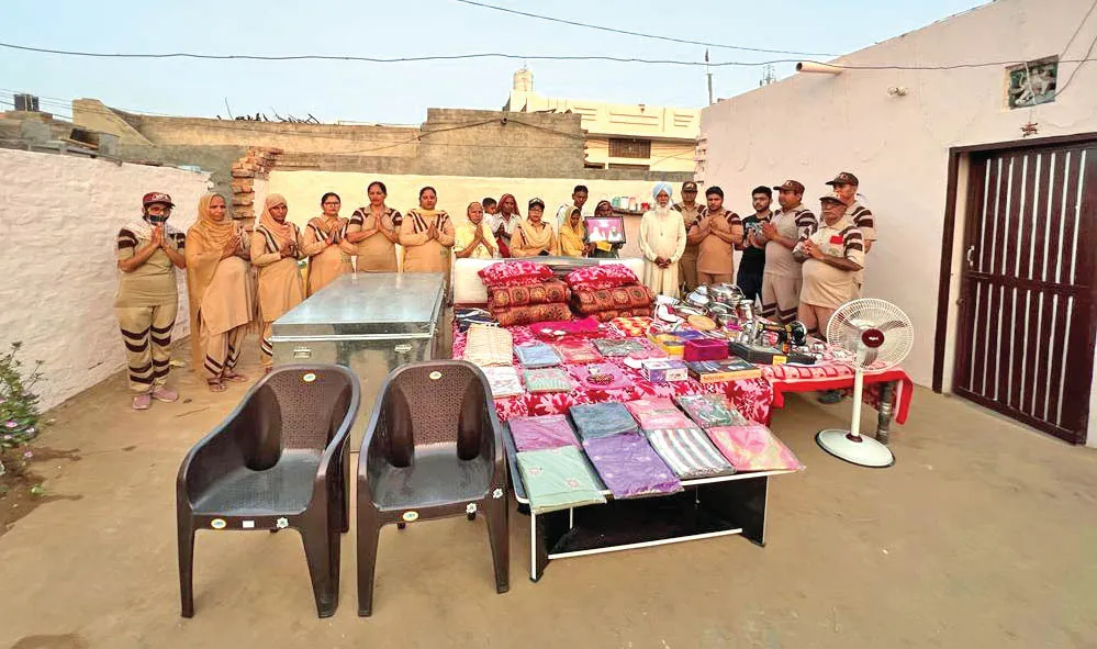 लड़की के हाथ पीले करने में मददगार बनी ‘आशीर्वाद मुहिम’