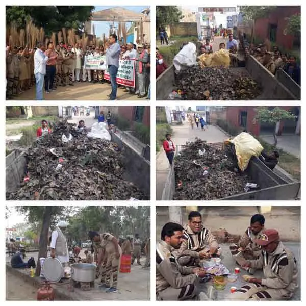 गुरूग्राम सफाई महाअभियान: दरबारीपुर व हसनपुर को राजस्थान के सेवादारों ने कुछ ही मिनटो में किया चकाचक