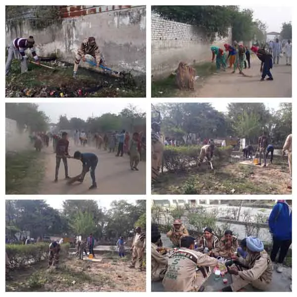 Gurugram Cleanliness Campaign sachkahoon