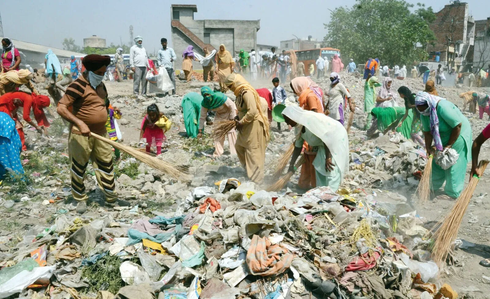 हरियाणा: जोन-सी (दौलताबाद बसई रोड़), गुरूग्राम सफाई अभियान (6 मार्च, 2022) में ब्लॉकों की जॉन वाइज डॅयूटी
