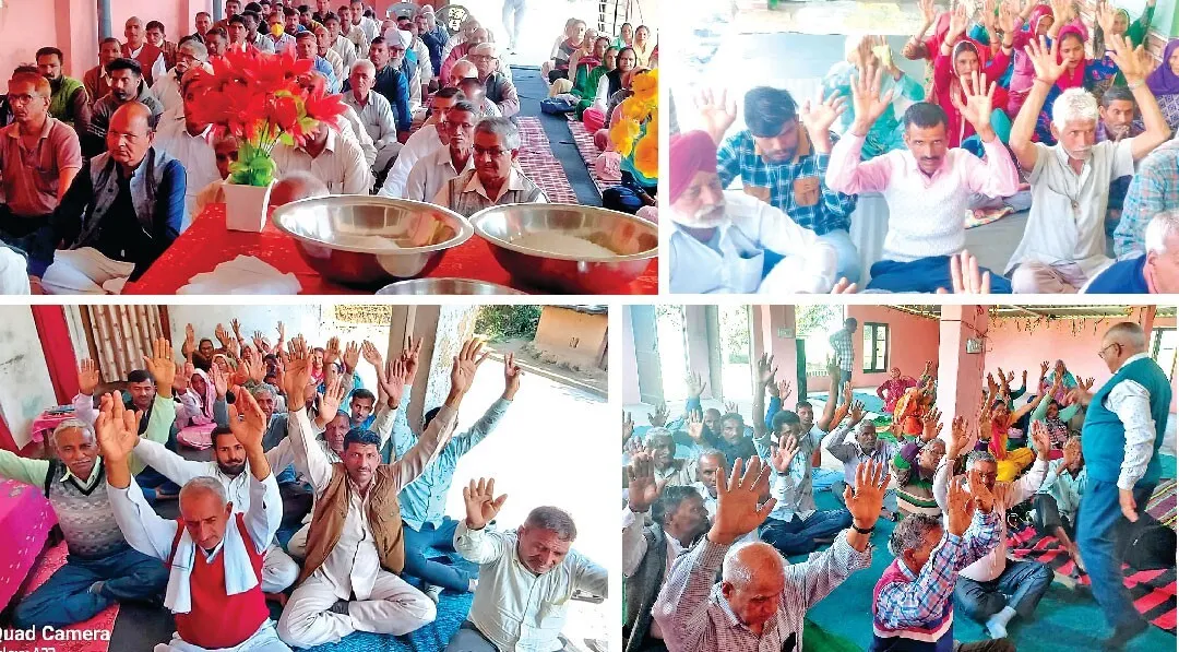 हिमाचल प्रदेश की साध-संगत ने पांच जिलों में गाया गुरुयश