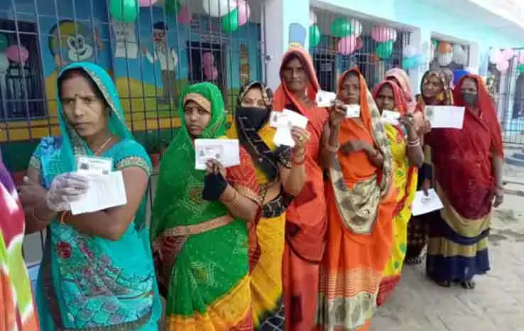 सातवें चरण में एक बजे तक 35.51 प्रतिशत मतदान