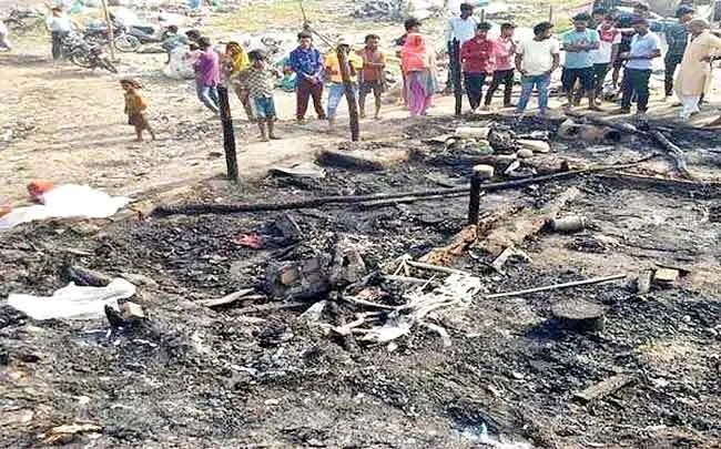 लुधियाना में हादसा: झुग्गी में आग लगने से एक ही परिवार के 7 सदस्यों की जलकर मौत