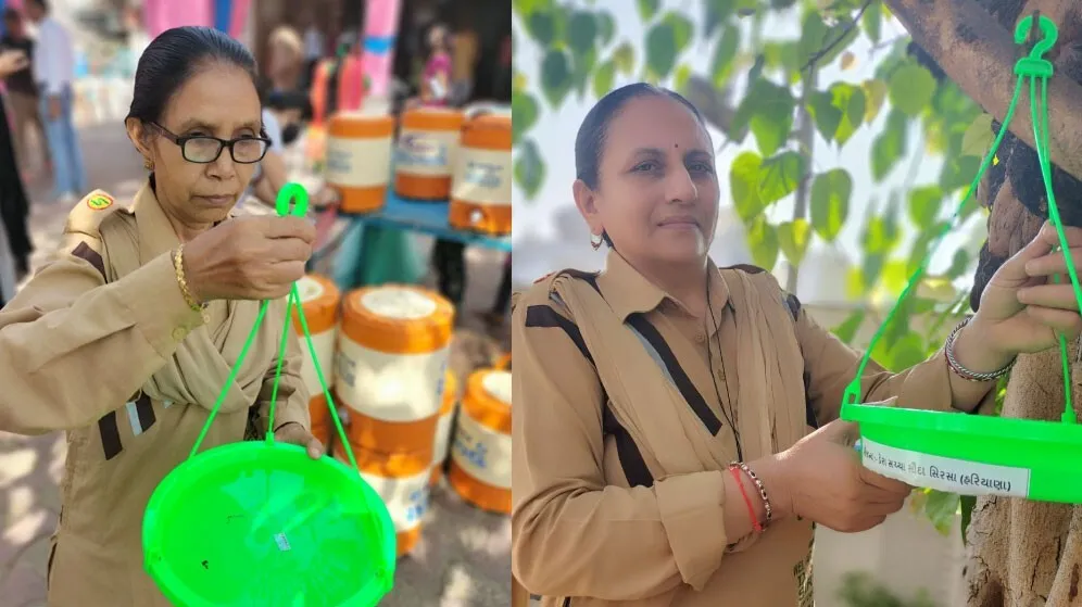 बेजुबान परिंदों के लिए फरिश्ता बन गई गुजरात की साध-संगत