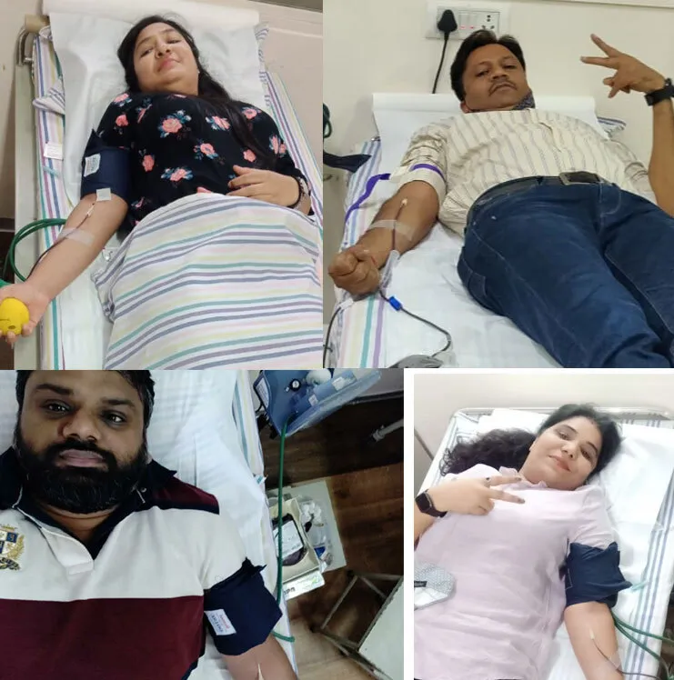 डेरा सच्चा सौदा श्रद्धालुओं ने चार यूनिट रक्तदान कर बचाई मरीज की जान