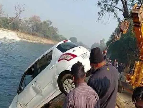 सरसा में भाखड़ा नहर में गिरी कार, गाड़ी के साथ डूबे दो युवकों के निकाल शव