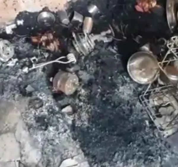 रेवाड़ी पुलिसकर्मी ने अपने घर में लगाई आग