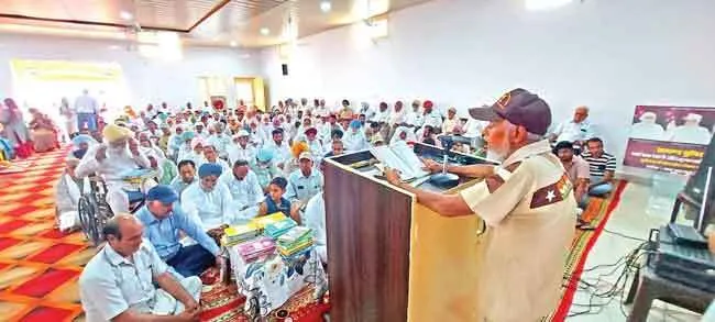 डेरा सच्चा सौदा के अनथक सेवादार सचखंडवासी देहदानी ‘गुरदेव सिंह इन्सां’ को नामचर्चा कर दी भावभीनी श्रद्धांजलि