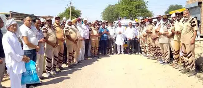 मेडिकल रिसर्च के लिए संतलाल इन्सां की देहदान