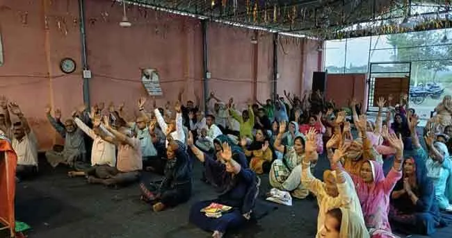 पावंटा साहिब नामचर्चा घर में गूंजा राम-नाम
