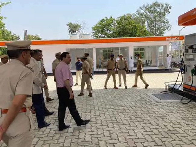 कुरुक्षेत्र की जेल में हरियाणा का पहला पेट्रोल एवं सीएनजी पंप स्थापित