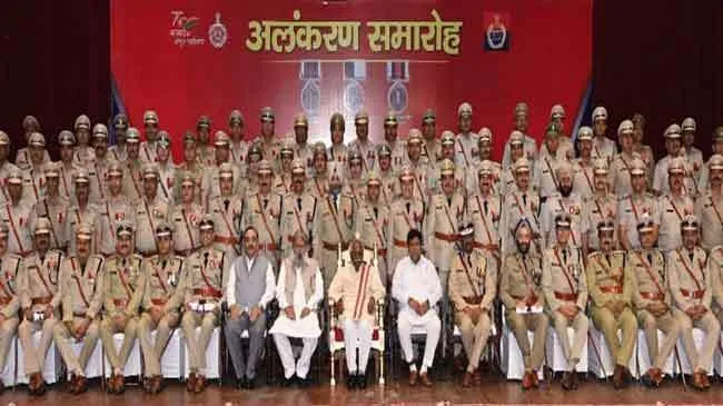 हरियाणा के 92 पुलिसकर्मी पुलिस पदक से सम्मानित