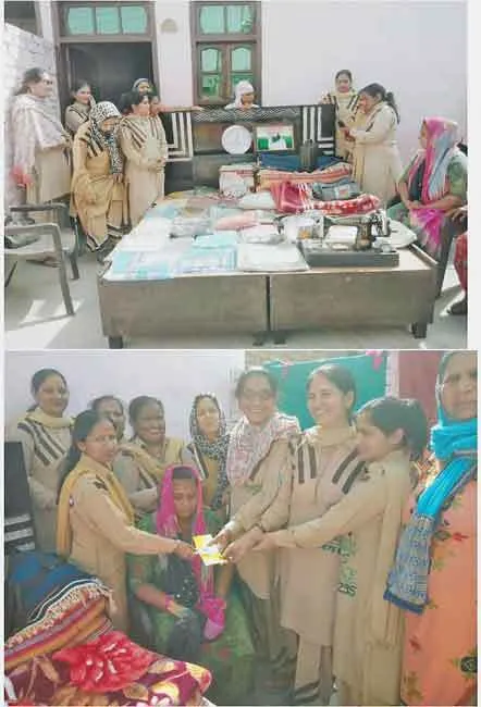 कन्या की शादी में मददगार बनी शाह सतनाम जी नगर व कल्याण नगर की साध-संगत