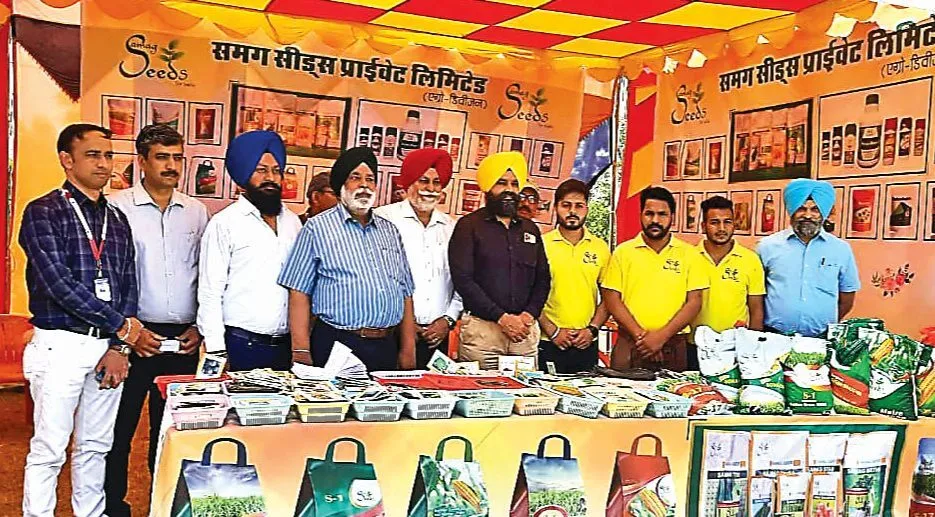 गुरु काशी यूनिवर्सिटी के किसान मेले में प्रथम रही समग सीड्स की स्टाल