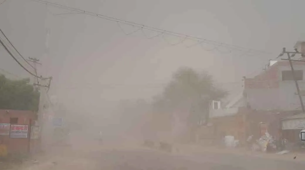 पश्चिमी राजस्थान में आज तेज अंधड़ आंधी चलने के आसार