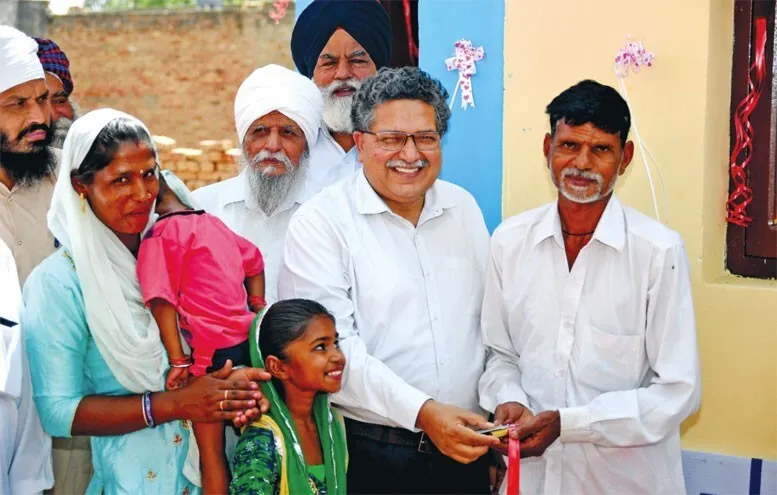 आठ और परिवारों का सहारा बना नाभा पॉवर, बनाकर दिए ‘मकान’