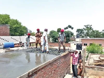बहन सरबजीत कौर इन्सां को अपने खस्ताहालत घर की चिंता हुई खत्म