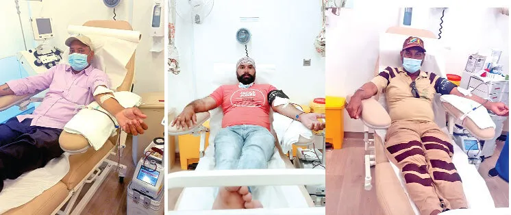 दोहा की साध-संगत ने किया 28 यूनिट रक्तदान