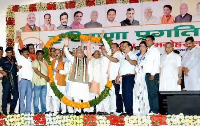 मुख्यमंत्री ने यमुनानगर को दी सैकड़ों करोड़ रुपये की सौगात, किया ऐलान