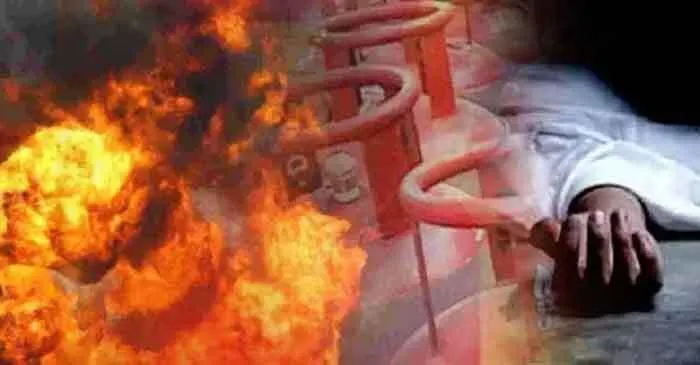आंध्र में सिलेंडर फटा, एक परिवार के 4 लोगों की मौत