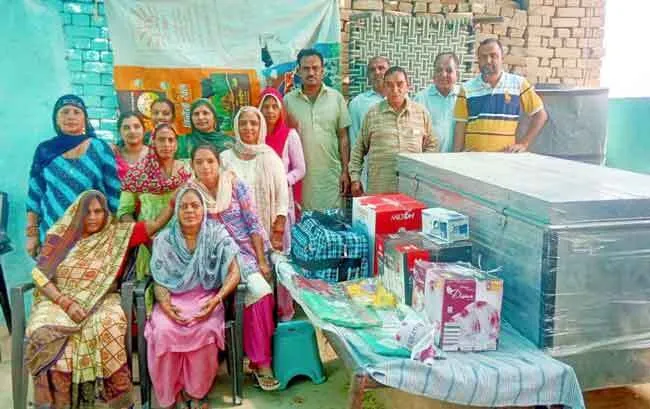 डेरा श्रद्धालुओं ने जरुरतमन्द परिवार की लड़की के विवाह में की आर्थिक मदद