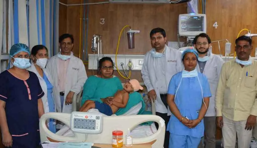 पीजीआई के चिकित्सकों ने चार साल की बच्ची को दिया जीवनदान