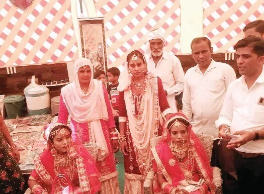 पांच गरीब कन्याओं की शादी करवाकर पेश की मानवता की सच्ची मिसाल