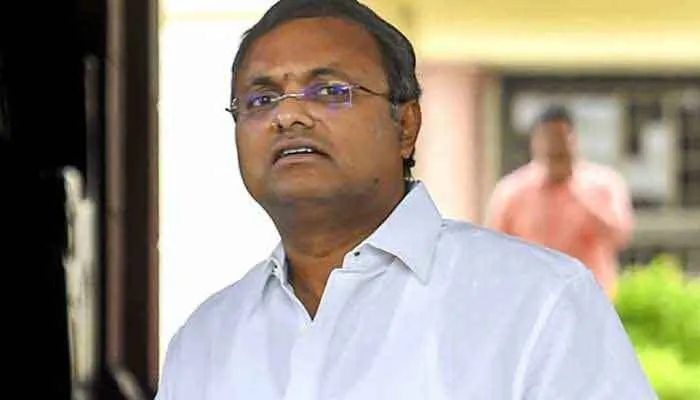 सीबीआई ने कार्ति चिदंबरम से तीसरे दिन भी की पूछताछ