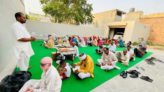 नामचर्चा में सफीदों की साध-संगत ने गाया गुरुयश