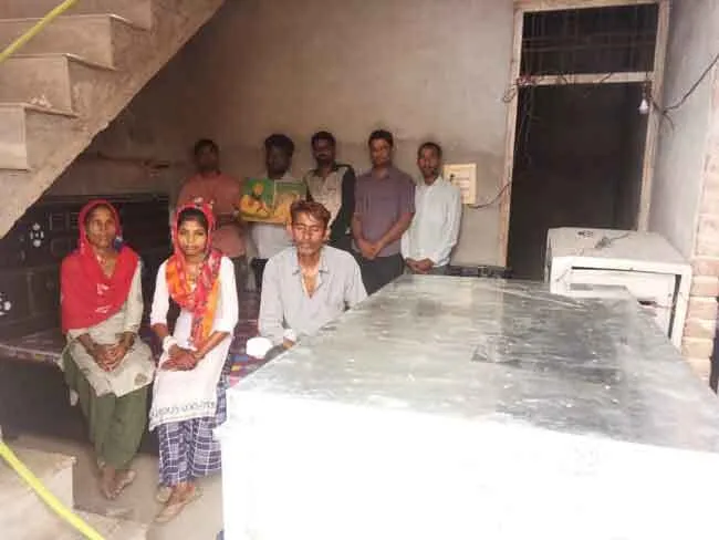 जरूरतमंद परिवार की बेटी की शादी में मदद को आगे आई नरवाना की साध-संगत