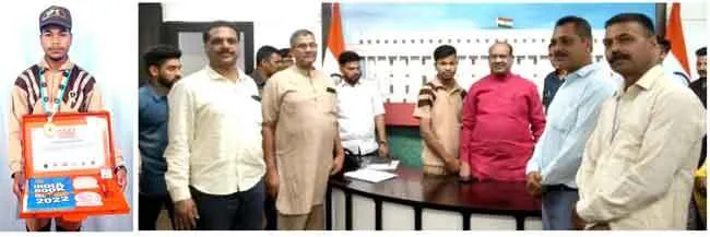 पौधारोपण कर प्राप्त किए मेडल
