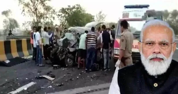 उत्तर प्रदेश में सड़क हादसे में 9 की मौत, मोदी ने की आर्थिक मदद की घोषणा