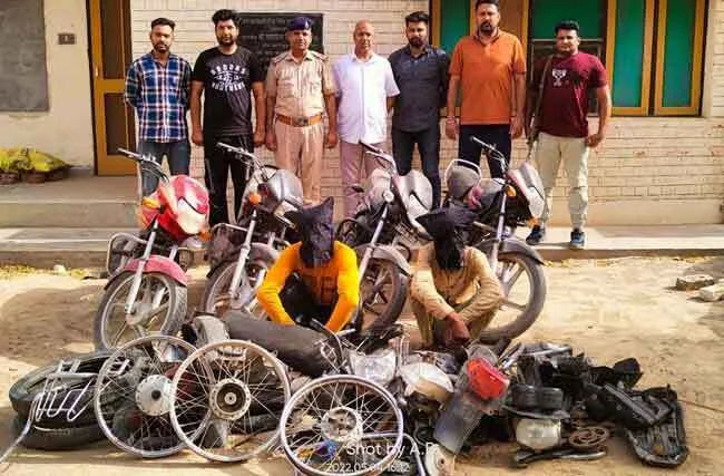 अंतरराज्यीय वाहन चोर गिरोह चढ़ा सीआईए के हत्थे