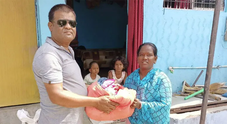 संजय कलमकर इंन्सा ने मानवता भलाई कार्य कर मनाया जन्मदिन और शादी की सालगिरह