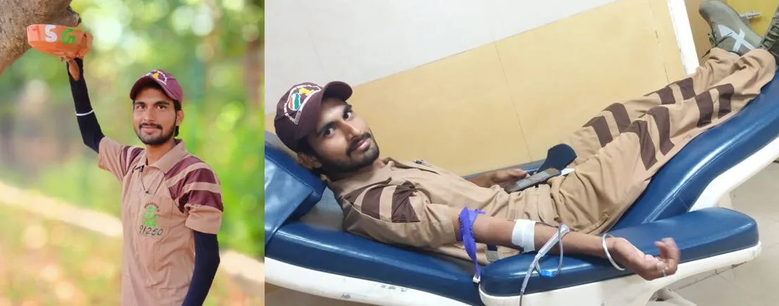 चंडीगढ़ के विशाल इंसान ने अपना जन्मदिन किया मानवता को समर्पित