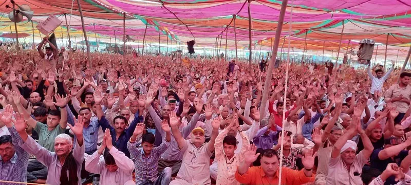 कांगड़ा नामचर्चा में उमड़े साध-संगत के प्रेम के आगे छोटे पड़े प्रबंध