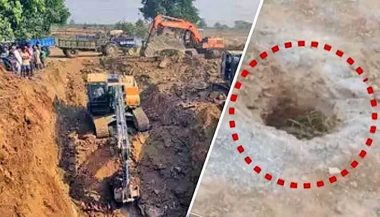 बोरवेल में फंसे राहुल के रेस्क्यू में लगा सरकारी अमला