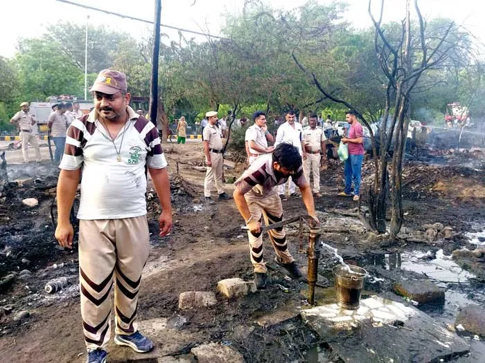 Hisar fire