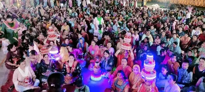 गुरु आगमन पर साध संगत में खुशियों का मेला