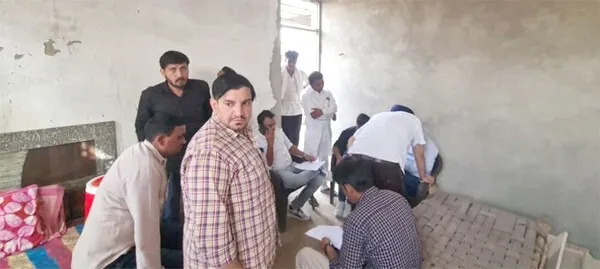 कागदाना के सरकारी राशन डिपो पर सीएम फ्लाइंग और खाद्य आपूर्ति विभाग की ने मारा छापा